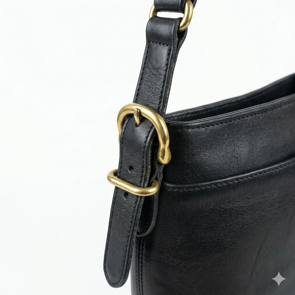 Vintage Coach Equestrian Slim Crossbody Shouder Bag 9802 - Picture 4 of 9